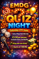 EMDG Quiz Night, Ranby